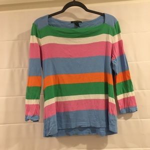 Ralph Lauren Color Block Top